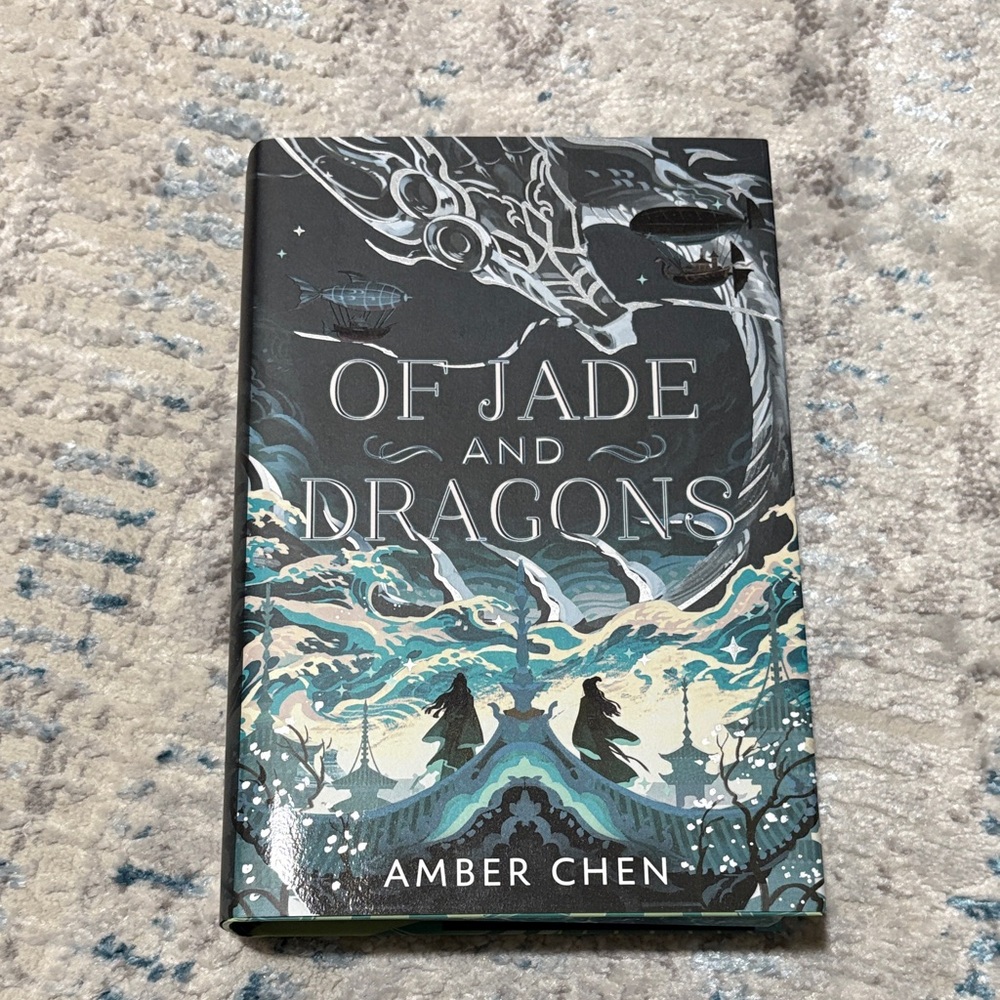 Illumicrate Edition Of Jade and Dragons Signed Hardcover Book